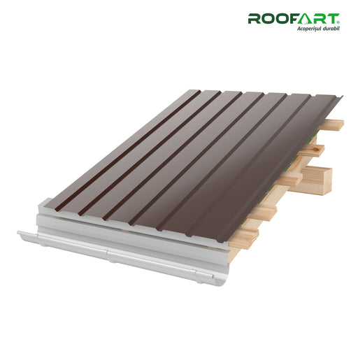 Descoperiți Tablă Cutată T8, o alegere practică și eficientă pentru acoperișul dumneavoastră. Rezistență înaltă la condiții meteorologice diverse. Livrăm în tară!